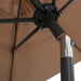 Parasol Taupe 200x211 Cm Aluminium Aixbi
