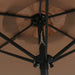 Parasol Taupe 200x211 Cm Aluminium Aixbi