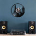 Paris London Vinyl Record Wall Clock