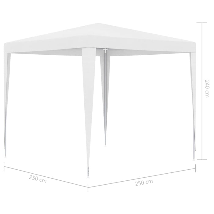 Party Tent 2.5x2.5 m White Anaki