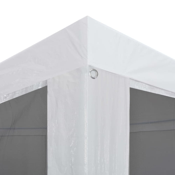 Party Tent with 4 Mesh Sidewalls 4x3 m Apobk