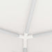 Party Tent With 4 Mesh Sidewalls 4x6 m White Anpxt