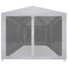 Party Tent with 6 Mesh Sidewalls 6x3 m Apoob