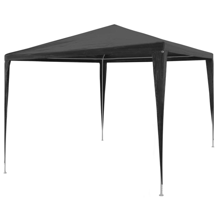 Party Tent 3x3 m Pe Anthracite Apbnl