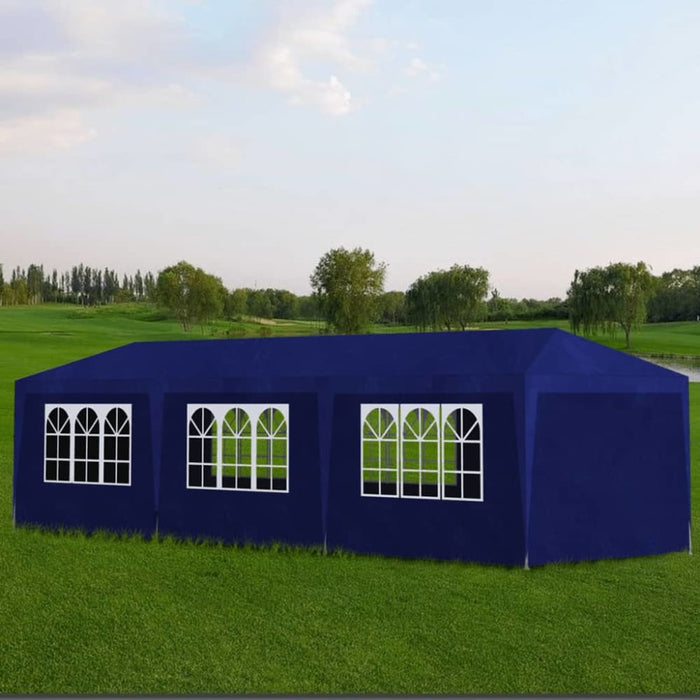 Party Tent 3x9 m Blue Kbttk
