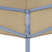 Party Tent Roof 2x2 m Beige 270 G/m² Toptab