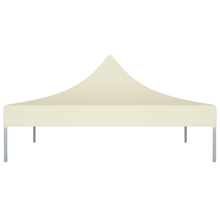 Party Tent Roof 2x2 m Cream 270 G/m² Topttl