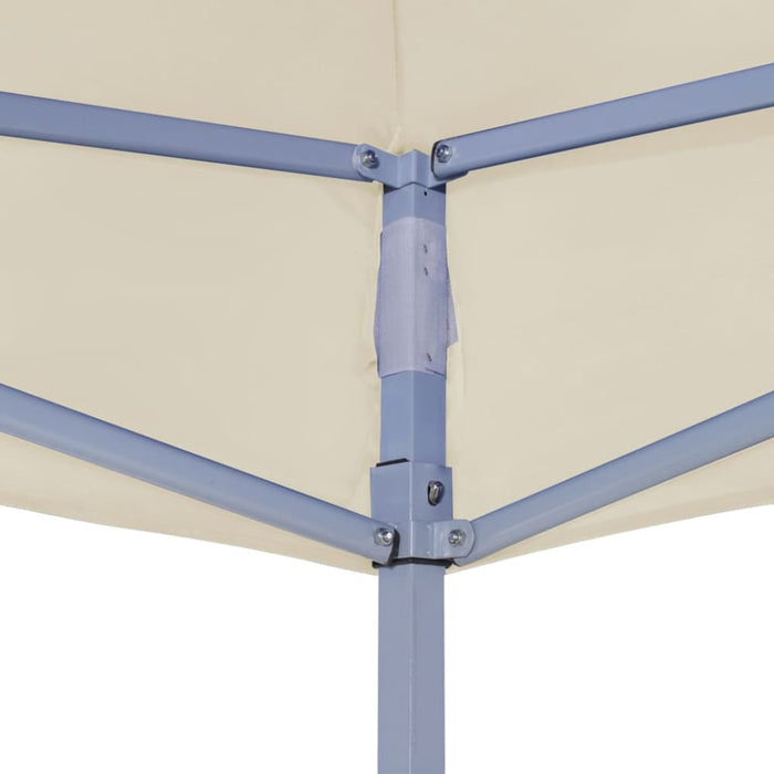 Party Tent Roof 2x2 m Cream 270 G/m² Topttl