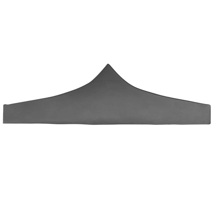 Party Tent Roof 3x3 m Anthracite Aaknp