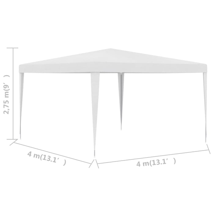 Party Tent 4x4 m White Anakn