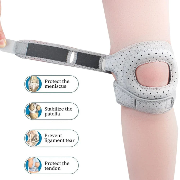 1pc Patella Knee Strap with Gel Pad for Pain Arthritis