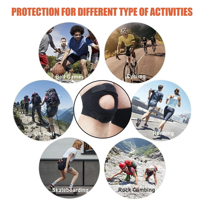 1pc Patella Knee Strap with Gel Pad for Pain Arthritis