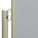 Patio Retractable Side Awning 200x600 Cm Grey Toikia