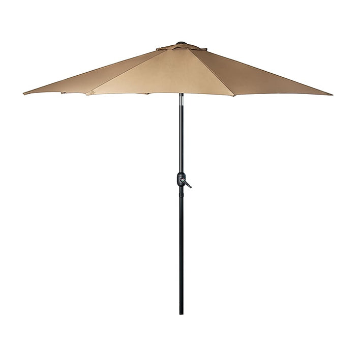 9ft Patio Umbrella Outdoor Garden Table with 8 Sturdy Ribs