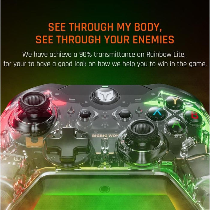 Pc/switch Rgb Gamepad Controller Wired