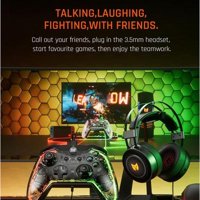 Pc/switch Rgb Gamepad Controller Wired