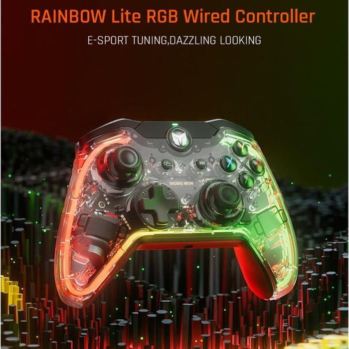 Pc/switch Rgb Gamepad Controller Wired