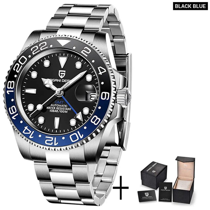 Pd 1662 Luxury Gmt Mens Mechanical Watch