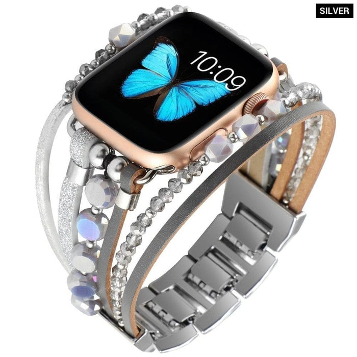 Pearl Multilayer Handmade For Apple Iwatch