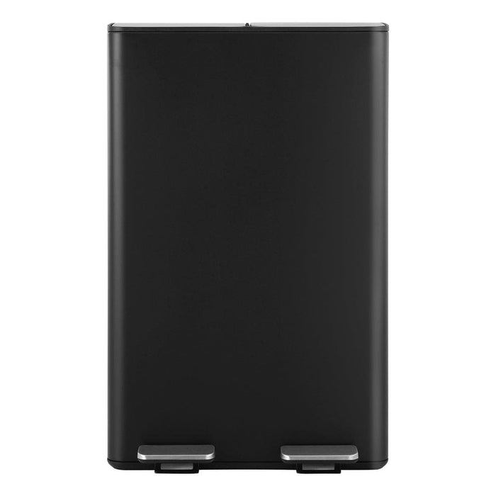 Pedal Bins Rubbish Bin Dual Compartment Waste Recycle