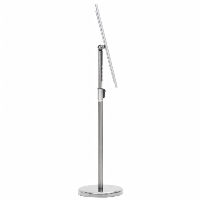 A4 Pedestal Poster Stand Silver Aluminium Alloy Poxbk