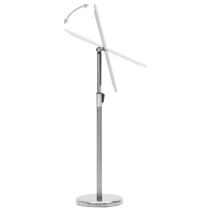 A4 Pedestal Poster Stand Silver Aluminium Alloy Poxbk