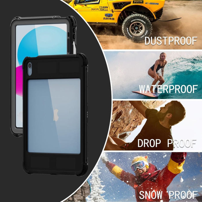 Pepper Shockproof Dustproof Waterproof Tablet Case For Ipad
