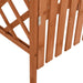 Pergola with Gate 116x40x204 Cm Solid Firwood Toltnk