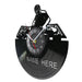 Personalized Dj Vinyl Record Wall Clock