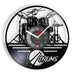 Personalized Drum Wall Clock for Music Lovers