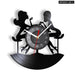 Personalized Spa Salon Vinyl Record Wall Clock