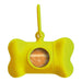 Pet Bag Dispenser by United Pets Bon Ton Neon Dog Yellow 8