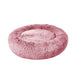 Pet Bed Memory Foam Dog Donut Pink X-large