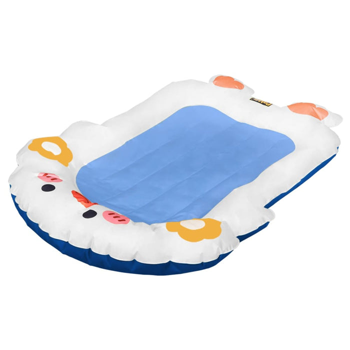 Pet Cooling Mat Dog Cat Human Size Blue