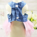 Pet Dog Skirt Dress For Spring And Summer Parties