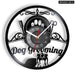 Pet Grooming Vinyl Record Clock