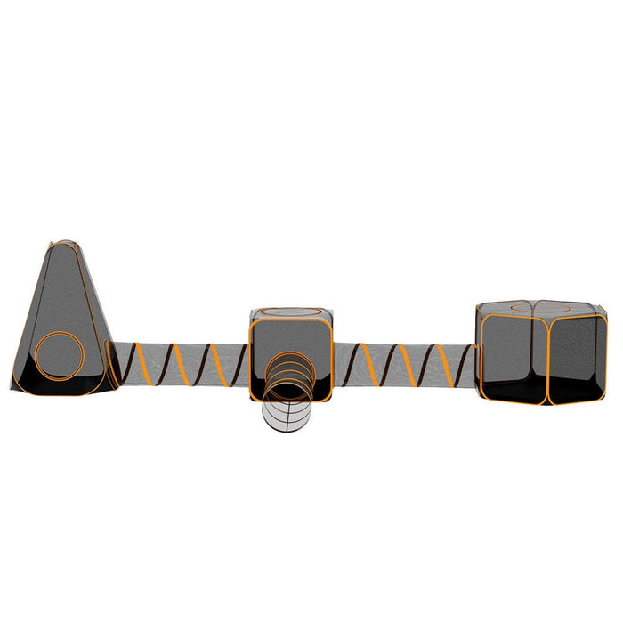 Pet Playpen Cat House 6 In 1 Tent Tunnel Dog Cage Puppy