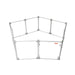 Pet Playpen Transparent Acrylic Clear Folding Dog Fence