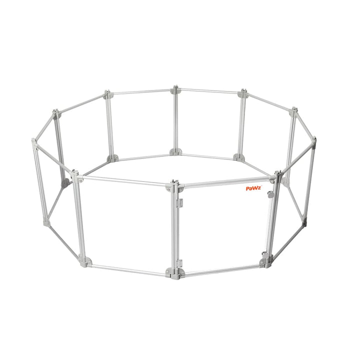 Pet Playpen Transparent Acrylic Clear Folding Dog Fence