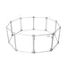 Pet Playpen Transparent Acrylic Clear Folding Dog Fence