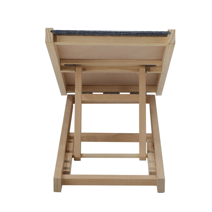 Dog Pet Ramp Adjustable Height Stairs Bed Sofa Car Foldable 100Cm