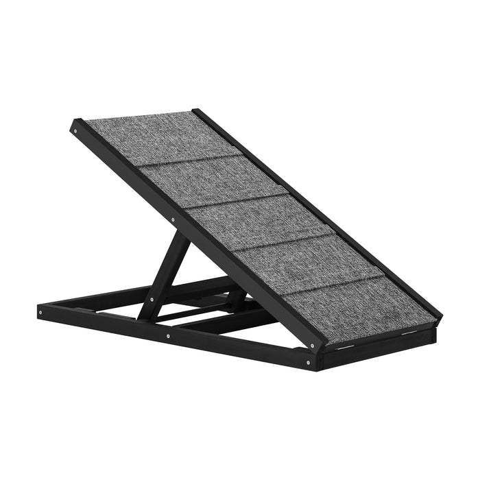 Dog Pet Ramp Adjustable Height Dogs Stairs Bed Sofa Car Foldable 70Cm