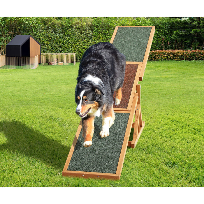 Dog Seesaw Pet Obedience Agility Training Puppy Sports Outdoor Play