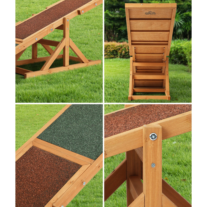 Dog Seesaw Pet Obedience Agility Training Puppy Sports Outdoor Play