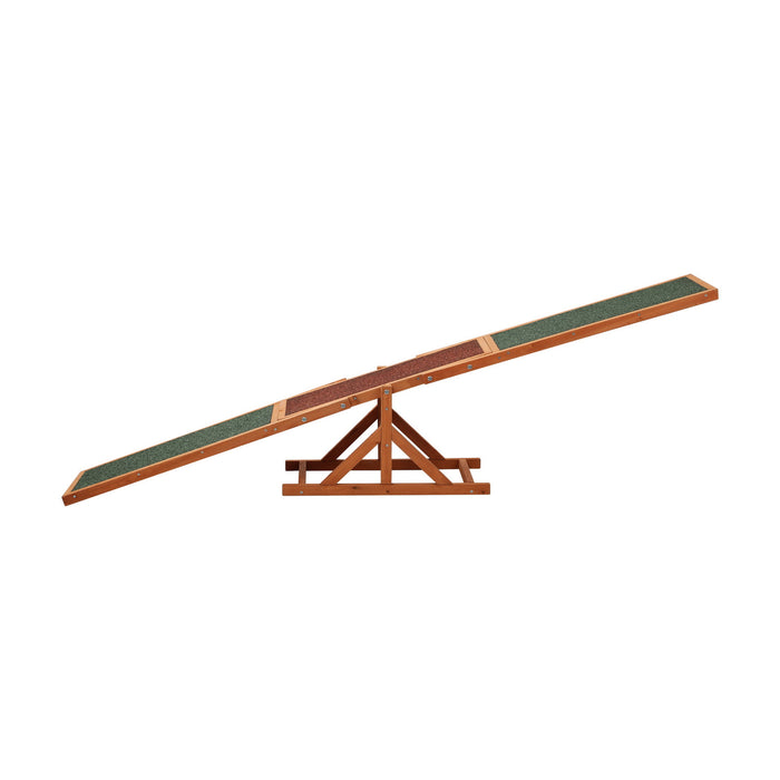 Dog Seesaw Pet Obedience Agility Training Puppy Sports Outdoor Play