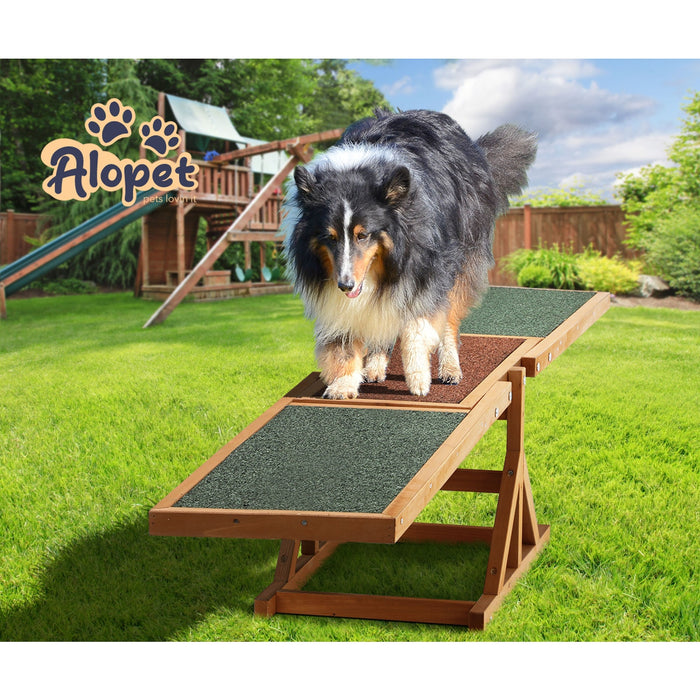 Dog Seesaw Pet Obedience Agility Training Puppy Sports Outdoor Play