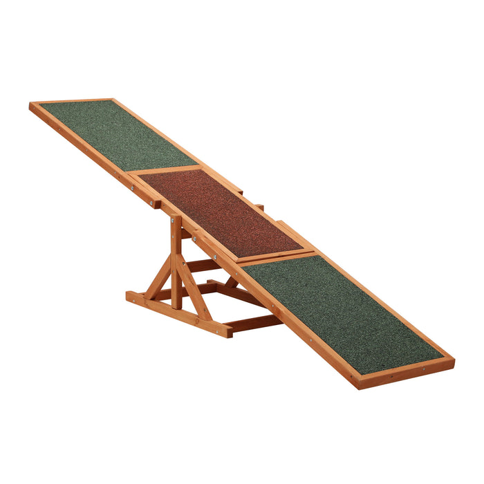 Dog Seesaw Pet Obedience Agility Training Puppy Sports Outdoor Play