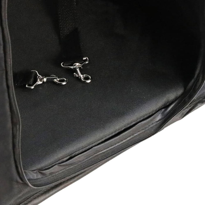 Goslash Picks Pet Stroller Dog Cat Carrier Foldable Black