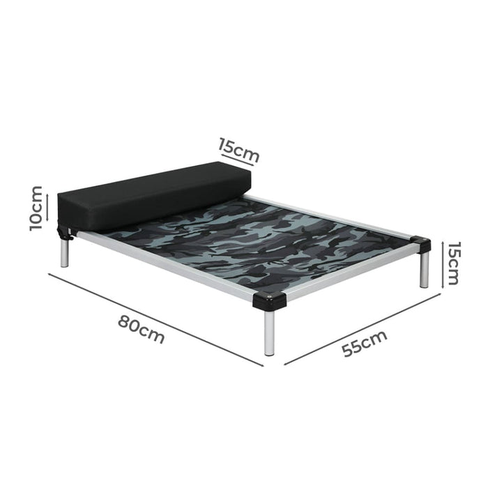 Goslash Picks Pet Trampoline Aluminium Frame l Camoflauge