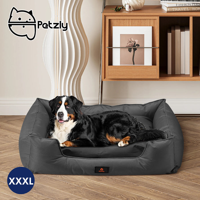 Waterproof Pet Dog Bed Pet Sofa Orthopaedic Removable Black Xxx Large